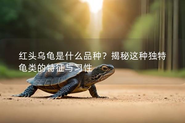 红头乌龟是什么品种？揭秘这种独特龟类的特征与习性