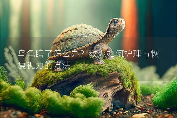 乌龟瞎了怎么办？教你如何护理与恢复视力的方法