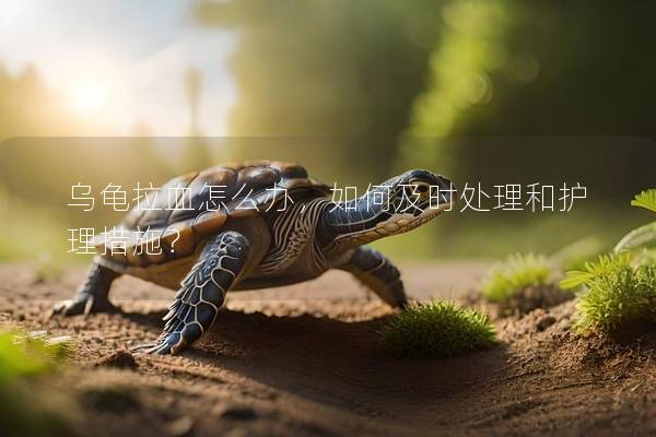 乌龟拉血怎么办，如何及时处理和护理措施？
