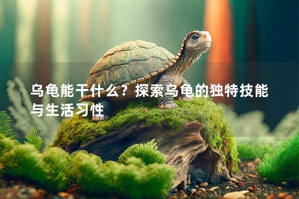 乌龟能干什么？探索乌龟的独特技能与生活习性